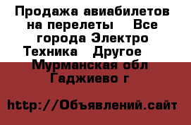 Продажа авиабилетов на перелеты  - Все города Электро-Техника » Другое   . Мурманская обл.,Гаджиево г.